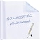 HAMIGAR Whiteboard Stick, White Board Stick on Wall, Dry Erase Board Sticker for Wall, Peel and Stick Whiteboard Paper, Self Stick Removable Wallpaper Homeworking Office Home 17. 5x78. 7 Inch (45x200c
