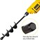 Linkhood Auger Drill Bit 1. 8"x15", Garden Plant Flower Bulb Auger Rapid Planter BulbBedding Plant Auger for 3/8" Hex Drive Drill Earth Auger Drill Fence Post Umbrella Hole Digger(1. 8x15 in/4. 6 x37.