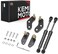 Kemimoto X3 Door Opener Kits Door Shocks Struts Compatible with 2017-2022 Can Am Maverick X3 and X3 Max Front and Rear Doors, Black.