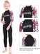 Skyone Full Body Kids Swimsuit One Piece Rash Guard Long Sleeve Wetsuit Skin for Girls Boys.