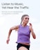 SHOKZ OpenRun Pro, Bone Conduction Headphones, Open-Ear Sports Earphones with Mic, IP55 Waterproof Bluetooth Wireless Headset for Running Workout Driving(Swift Black.