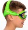 Frogglez Frogg Youth Wide View Anti-Fog Crystal Clear Swim Goggle Mask for Kids under 10 (Ages 3-10Recommended by Olympic Swimmers; Premium Pain-Free Strap, Green.