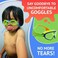 Frogglez Frogg Youth Wide View Anti-Fog Crystal Clear Swim Goggle Mask for Kids under 10 (Ages 3-10Recommended by Olympic Swimmers; Premium Pain-Free Strap, Green.