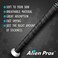 شريط لاصق لمقبض مضرب البيسبول من Alien Pros (2 مقبض/4 مقابض) 1.1 مم مقطوع مسبقًا وشريط لاصق احترافي بديل لمقبض مضرب البيسبول القديم لف مضربك للحصول على ضربة هوم رن ملحمية (2 مقبض/4 مقابض).