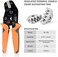 IWISS iCrimp SN-58B 0. 25-1. 5MM&sup2;, AWG24-16 Non-insulated Crimper for Dupont Jumper Wire EPS PCIE SATA PINS MOLEX JST Terminals.