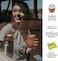 BALIBETOV Modern Mate Cup And Bombilla Set (Yerba Mate Cup- Yerba Mate Set includes Double Walled 18/8 Stainless Steel Mate Tea Cup, Two Bombilla Mate (Straw(Stainless Steel, Wood 8oz.