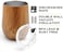 BALIBETOV Modern Mate Cup And Bombilla Set (Yerba Mate Cup- Yerba Mate Set includes Double Walled 18/8 Stainless Steel Mate Tea Cup, Two Bombilla Mate (Straw(Stainless Steel, Wood 8oz.
