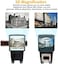 DGODRT 35mm Film and Slide Viewer for Old Slides, Negative/Positive Film 3x Magnification Portable LED Lighted Desktop Viewer with USB Power Cable or Battery Operation.
