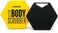 Tooletries - Body Scrubber - ExfoliatesDeep Cleans - Silicone ShowerBathroom Accessory with Bespoke Bristles and Ergonomic Handles - Charcoal.