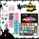 Maydear Face Paint Kit for Kids with 20 Colors Safe and Non-Toxic Pearl Paints, 41 Stencils, 3 Brushes Professional Face Painting Kit.