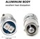 مصابيح PHINLION 57 BA9 BA9S LED حمراء، فائقة السطوع 12 فولت 53 1816 1893 1889 H5W H10W بديل LED للسيارة لإضاءة القبة الداخلية وقراءة الخرائط ولوحة الترخيص ولوحة العدادات.
