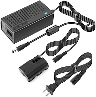 مجموعة محول طاقة التيار المتردد Kimaru ACK-E6 DR-E6 DC Coupler LP-E6 LP-E6N Dummy Battery AC لكاميرات Canon EOS R R5 R6 R7,80D 70D 60D 90D,5D Mark II III IV,6D 7D,6D Mark II,7D Mark II,60Da 5Ds 5Ds R.