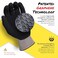 Quest Protective Apparel Powered By Kyorene- Cut Resistant Gloves - Protective Work Gloves - Working Gloves with GRAPHENE Grip Large.