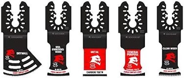 Freud Diablo DOU5S 5 pc Universal Fit General Purpose Oscillating Blade Set (5-Piece.