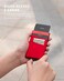 VULKIT Card Holder with Money Pocket Pop Up Wallet RFID Blocking Slim Metal Bank Card Case Holds.
