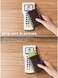 VULKIT Card Holder Pop Up Slim Wallet Leather RFID Blocking Card Case Up to 8 Credit Cards.
