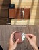 VULKIT Card Holder Pop Up Slim Wallet Leather RFID Blocking Card Case Up to 8 Credit Cards.