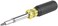 Klein Tools 32500MAG Magnetic Multi-Bit Screwdriver/Nut Driver, 11-in-1 Multi Tool with 8 Bits, 3 Nut Driver Sizes, Cushion Grip Handle.