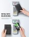 VULKIT Men's Slim Leather RFID Blocking Credit Card Holder Wallets Minimalist 10 Slots for Bank Cards or Banknotes.