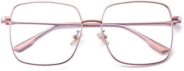Dollger Blue Light Blocking Glasses women Anti Glare UV Filter Computer Gaming Glasses Retro matal square Eyeglasses Frame.