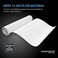 BIODEFENSOR MERV 16 Filter Material Roll - Made in USA - DIY Cut to Fit Face Mask Filter Inserts - Breathable Non-woven Polyester Polycarbonate - 95 Percent Efficiency.