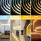 BTF-LIGHTING FCOB COB LED Strip Flexible High Density Uniform Light 9W/m 16. 4FT DC12V Warm White 3000K CRI 908mm Width Dimmable LED Ribbon for Indoor Decoration(No Adapter or Controller.