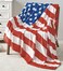 FAITH, HOPE, LOVE HOME D&Eacute;COR July 4th StarsStripes American Flag Ultra Lush Oversized Throw Blanket (50" x 70".