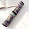 LaVenty Boho Roll Up Paint Brush Holder Painting Organization And Storage Artist Canvas Roll Pouch Bag Makeup Brushes Case Organizer Without Brushes.