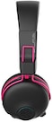 JLab Audio JBuddies Play Gaming Wireless Kids HeadsetPink22Hour Bluetooth 5 Playtime 60ms Super-Low Latency for Mobile GameplayRetractable Boom MicAUX Cord Compatible w/Gaming Consoles.