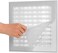 Lisol Complete Air Vent Filters Kit- 98'' x 18'' Electrostatic Media With 157'' of Installation Tape 36Filters per Roll for HVAC, ACHeating Intake RegistersGrilles.