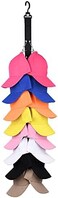 LEVOSHUA Closet Hanging Cap Organizer, 16 Baseball Cap Rack, Closet Hook Cap Holder Hat Storage Organizer - Keep Hats Cleaner Than a Hat Rack (1 Pack.