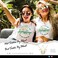 MJartoria BFF Necklace for 2-Split Heart Necklace Not Sisters by Blood Pendant Best Friend Friendship Necklace Set of 2 Valentines Day Gifts for Her(Rose Gold, A-Daisy.