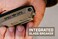 Spec Ops Tools Folding Utility Knife with Retractable Blade, Includes 3 Extra Blades in Handle Storage.