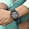 BOBO BIRD Handmade Wooden Mens Watch Unique Runic Circle Watches Golden Symbol of Vegvisir Watches Lightweight Fashion Quartz Wristwatch, brown black, Quartz Movement.