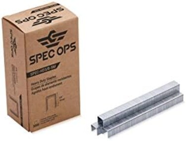Spec Ops Tools Heavy Duty Staples, 3/8-in, 5,000 Pack, 3% Donated to Veterans.