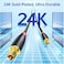 Syncwire Digital Optical Audio Cable Toslink Cable - 1M [24K Gold-Plated, Ultra-Durable] Fiber Optic Male to Male Cord for Home Theater, Sound Bar, TV, PS4, Xbox, PlaystationMore - Black.