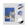 EMSHOI A5 Dotted Grid Notebook - 256 Pages, 120gsm 5. 75in X 8. 38in - Blue.