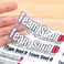 A-SUB Printable Clear Sticker Paper for Inkjet Printer 15 Sheets 8. 5X11 In Waterproof Transparent Label Paper for Make Custom Stickers, Decals.
