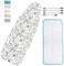 Dalykate Extra-Wide Ironing Board Cover and Pad Replacement with Scorch and Stain Resistant Thick Padding and Elasticized Edge 18" x 49" Ironing Board Covers 4 Fasteners and 1 Protective Scorch Mesh C