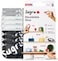 Tesa Sugru Tesa Super Glue - Waterproof Glue for Home ImprovementCraft Glue Tasks - Use as Wood Glue, Poster Putty or Silicone Adhesive for RepairingBonding - 8 Pack - Black, WhiteGray (3. 5g/ea.