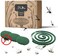 LOV HOME Citronella Coils - Outdoor Use - Each Coil Could Last for 5-7 Hours - 2 Pack Contains 16 coils2 Coil Stands.