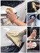 SHEEPSKIN ELITE Chamois Drying Cloth Car Drying Towel Real Leather Absorbent Drying Natural Chamois Car Wash Cloth Accessory (3. 7-4. 2 sq ft.