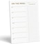 Sweetzer &amp; Orange SweetzerOrange Gold Meal Planner and Grocery List Magnetic Notepad. 7x10&rdquo; Meal Planning Pad with Tear Off Shopping List. Plan Weekly Menu Food for Weight Loss or Dinner List for Fami