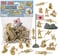 BMC Toys WW2 Japanese Plastic Army Men - 30 Imperial Soldiers of Japan 1:32 Figures.