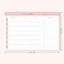 Sweetzer &amp; Orange SweetzerOrange Weekly Meal Planner and Grocery List Magnetic Notepad. Pink 10x7&rdquo; Meal Planning Pad with Tear Off Shopping List. Plan Weekly Menu Food for Weight Loss or Dinner List f