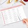Sweetzer &amp; Orange SweetzerOrange Weekly Meal Planner and Grocery List Magnetic Notepad. Pink 10x7&rdquo; Meal Planning Pad with Tear Off Shopping List. Plan Weekly Menu Food for Weight Loss or Dinner List f