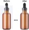 Morepack Shrink Bands for 50ml Bottles,200Pcs 65x98mm Clear Perforated Shrink Wrap Bottle,Jars.
