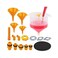 SEDY 15-Pieces No Spill Coolant Filling Funnel Kit, Spill Proof Radiator Funnel Bleeder with Adapters. General-Purpose.