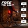 Apace Vision XPRO-LUME Bike Lights USB Rechargeable - Powerful 500 Lumens Bicycle Front Light - Super Bright IPX5 Waterproof MTB Road Commuter Front Back Cycle Lights.