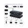TCNEWCL KVM Switch 4 Port, HDMI KVM Switcher 4Kx2K@30Hz for 4 Computers Sharing 1 HD Monitor and 3 USB Devices Keyboard Mouse Printer,Including 4*KVM Cables1* Wire Desktop Controller.